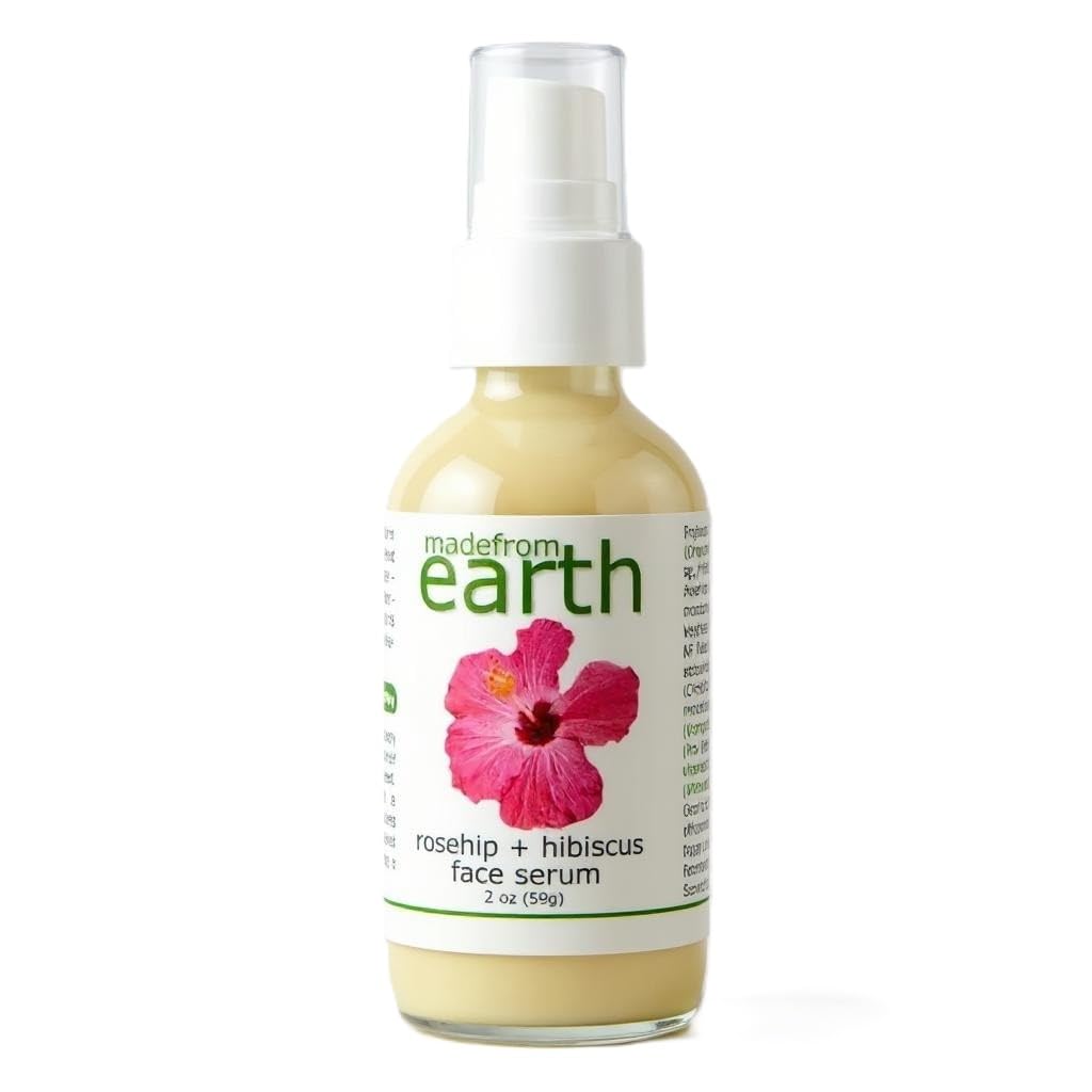 Rosehip Facial Serum - Calms Redness, Sensitive and Dry Skin, 2 oz Beauty & Personal Care Made from Earth