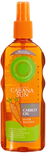 Cabana Sun Original Carrot Oil Accelerates Tanning 200ml Beauty & Personal Care Cabana Sun