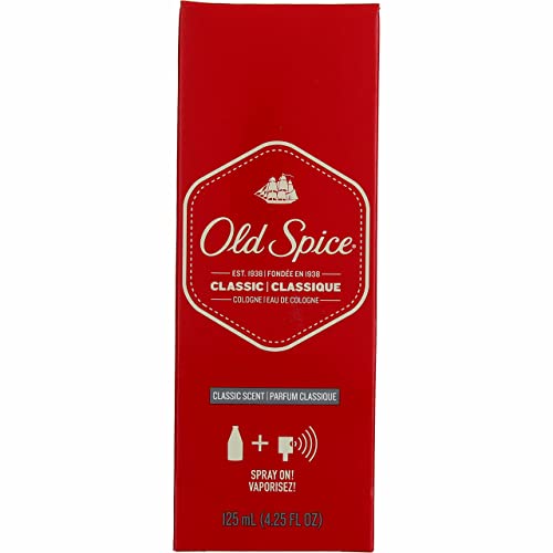 Old Spice Classic Cologne Spray 4.25 oz (Pack of 12) Beauty & Personal Care Old Spice