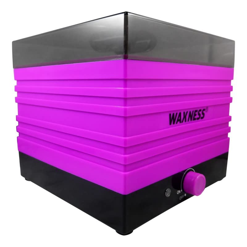 Waxness W-CUBE Professional Wax Heater - Pink, 1 lb Capacity, Adjustable temperature, 100W, for Professional Use Beauty and Personal Care Waxness