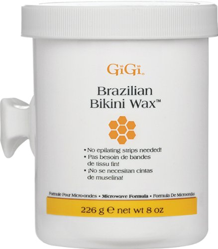 Gigi Brazilian Bikini Wax Microwave Formula (Pack of 3) Beauty and Personal Care Gigi