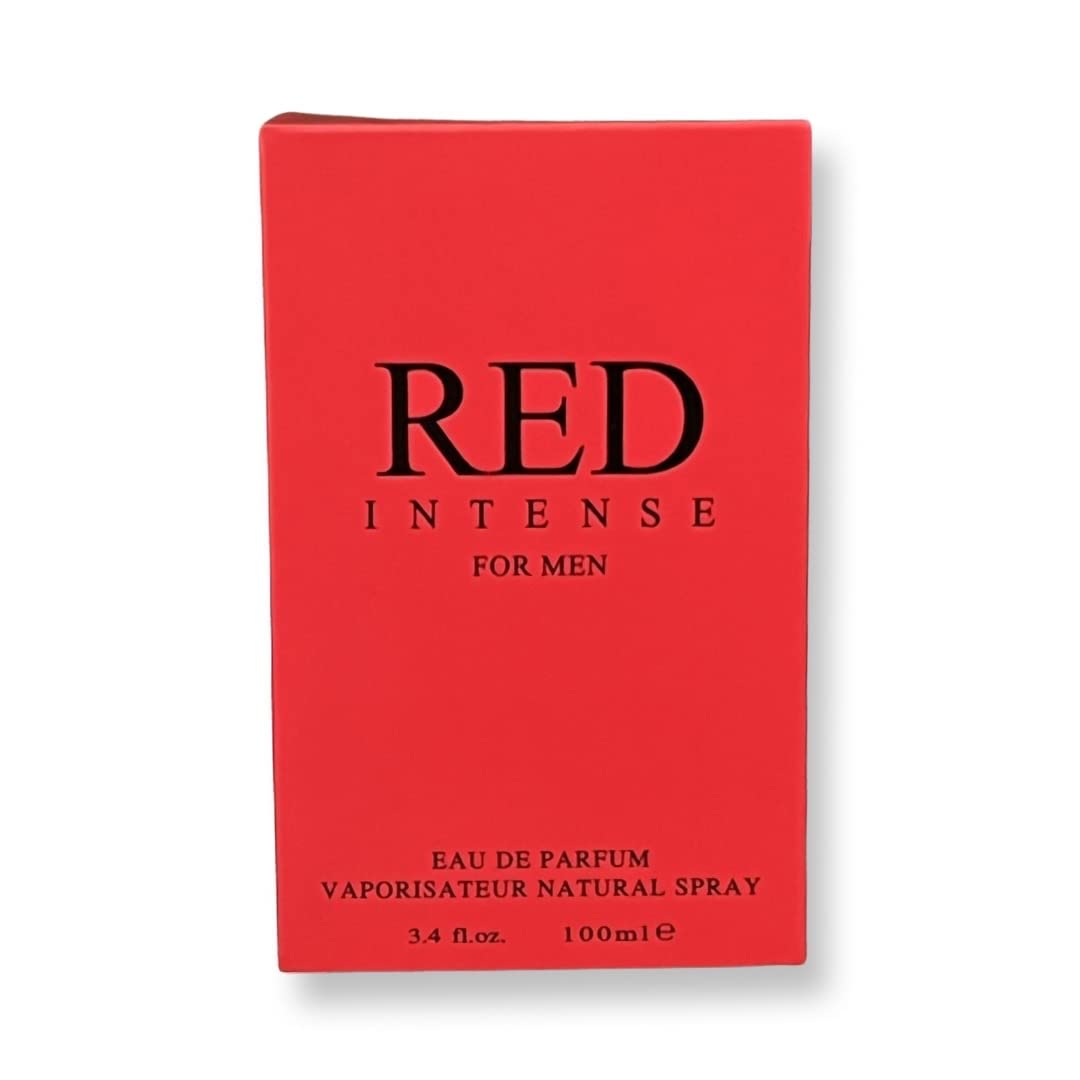 United Scents Red Intense Eau de Parfum for Men 3.4 Fl Oz | Top Notes: Cranberry, Grapefruit, Italian Lemon Beauty & Personal Care United Scents