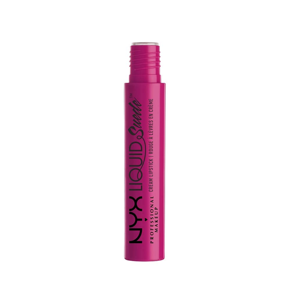 NYX PROFESSIONAL MAKEUP Liquid Suede Cream Lipstick - Pink Lust (Hot Pink) Beauty & Personal Care NYX PROFESSIONAL MAKEUP