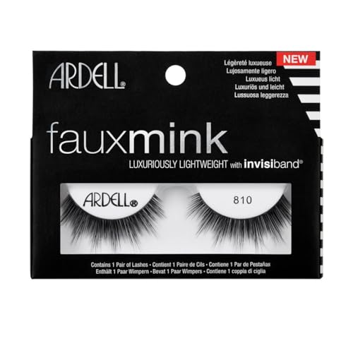 Ardell Eyelash 810 Faux Mink Black Beauty & Personal Care Ardell