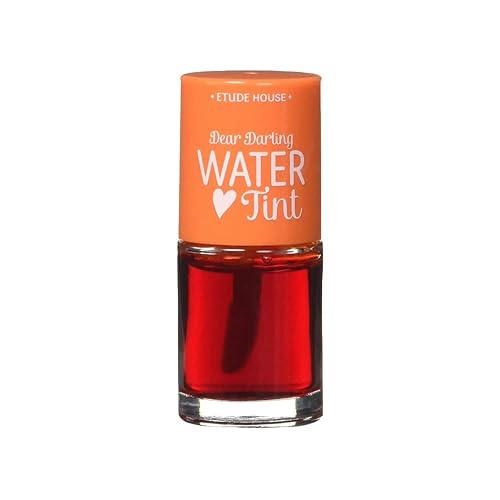ETUDE HOUSE Dear Darling Water Tint Orange Ade | Bright Vivid Color Lip Tint with Moisturizing Pomegranate & Grapefruit Extract to Hydrate your Lips Beauty & Personal Care ETUDE