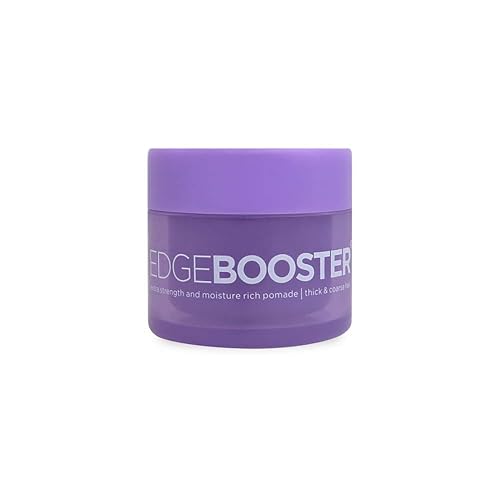 Style Factor Edge Booster Extra Strength and Moisture Rich Pomade 0.85oz Mini Travel Size (0.85oz, Pack of 1, Violet Crystal) Beauty & Personal Care Style Factor