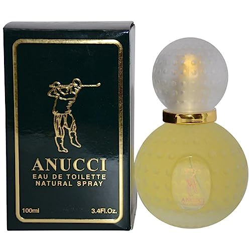 Anucci Eau de Toilette Spray for Men, 3.4 Ounce Beauty & Personal Care Anucci