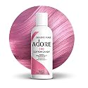 Adore Semi Permanent Hair Color (190 Cotton Candy) | Vegan & Cruelty-Free Pink Hair Dye | No Ammonia, No Peroxide, No Alcohol | 4 Fl Oz Beauty & Personal Care Adore