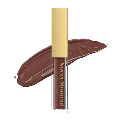 Sistar Sweet Moments Gloss Lip Stain Long-Lasting Glossy Finish Vivid High Pigment Colors Smooth and Sweet 1.5 mL / 0.05 fl. oz. (Chocolate) Beauty & Personal Care Sistar
