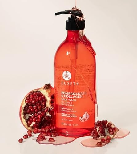 Luseta Pomegranate & Collagen Body Wash Beauty & Personal Care L LUSETA.