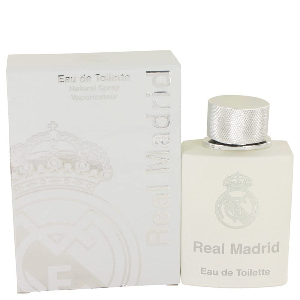 Real Madrid, Special Edition, Fragrance, for Men, Eau De Toilette, EDT, 3.4oz, 100ml, Cologne, Spray, Made in Spain, by Air Val International Beauty & Personal Care Real Madrid