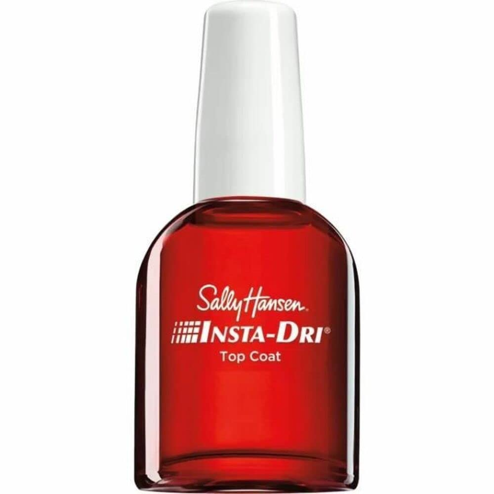 Sally Hansen Insta-Dri®, Clear Top Coat, Quick Dry, Long Lasting, Streak-Free Shine, Clear Nail Polish Beauty & Personal Care Sally Hansen