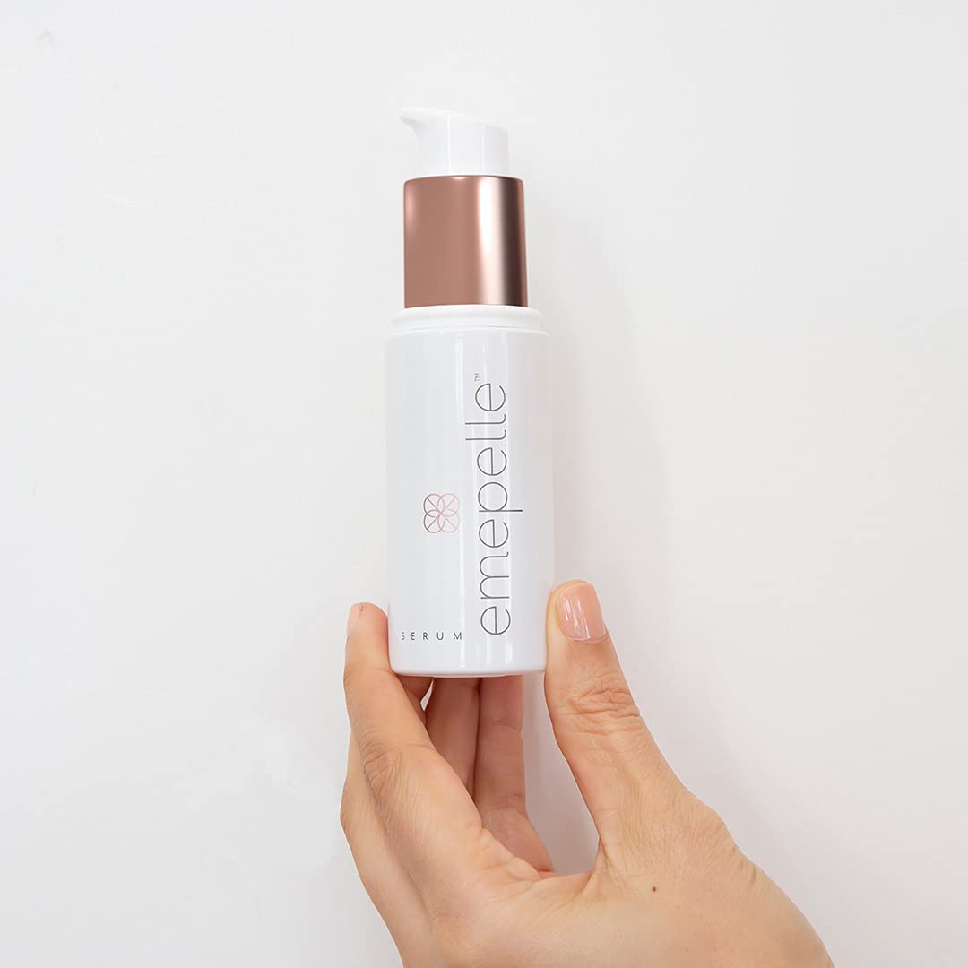 Emepelle Face Serum with MEP Technology, Brightening and Ultra Hydrating Serum for Aging Skin with Antioxidants, Hyaluronic Acid, and Peptides, 1.2 Oz Beauty & Personal Care Emepelle