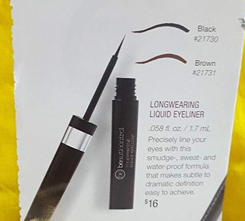 Beauticontrol Longwearing Liquid Eyeliner (Lot of 2) Brown Beauty & Personal Care Beauticontrol