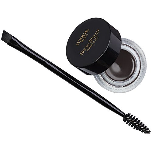 L’Oréal Paris Brow Stylist Frame and Set, Deep Brunette, 0.08 oz.