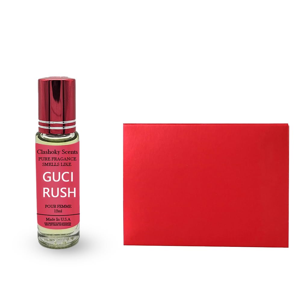 Clashoky Fragrance Perfume Oils Guci Rush Perfume Roll On Body Oil for Women (12ml) (Pack of 1) Beauty & Personal Care Clashoky