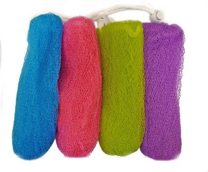 Aquasentials Exfoliating Mesh Soap Saver Pouch (4pk)(Color Assorted) Beauty and Personal Care Aquasentials