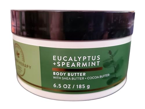 Bath and Body Works Eucalyptus Spearmint Aromatherapy Body Butter 6.5 Ounces Beauty & Personal Care Bath & Body Works