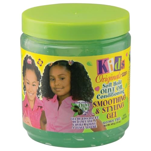 Originals by Africa's Best Soft Hold Olive Oil Conditioning Smoothing & Styling Gel, 15oz Jar Beauty & Personal Care Originals by Africa's Best