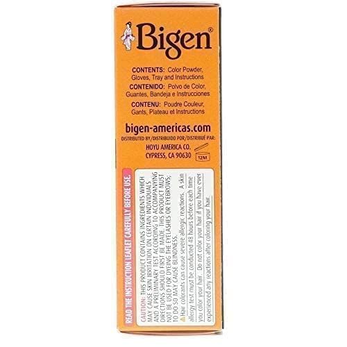 Bigen, Permanent Powder Hair Color ea, 59 Oriental Black, 0.21 Ounce Beauty & Personal Care Bigen