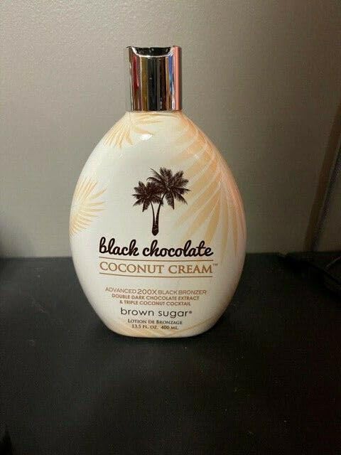 Brown Sugar BLACK CHOCOLATE COCONUT CREAM 200X Bronzer - 13.5 oz Beauty & Personal Care Brown Sugar