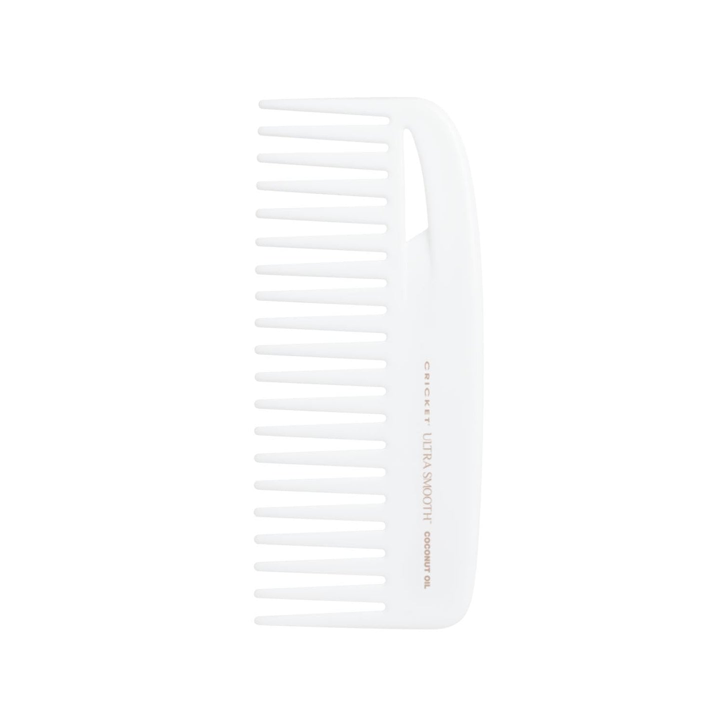 Cricket Ultra Smooth Coconut Conditioning Comb - Infused with Coconut Oil & Keratin for Frizz-Free Shine and Hydration, Ideal for Mid-Length, Thick Beauty & Personal Care Cricket