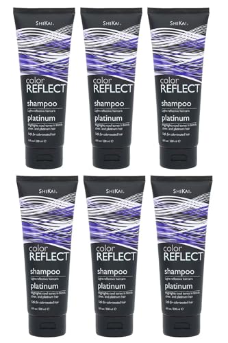 Shikai: Color Reflect Platinum Shampoo, 8 oz (6 pack) Beauty & Personal Care ShiKai