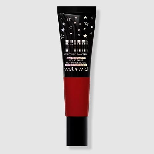 Wet N Wild Fantasy Makers Hyper Pigment Liquid Paint for Faces (Bloody Carnival - Red) Beauty & Personal Care wet n wild