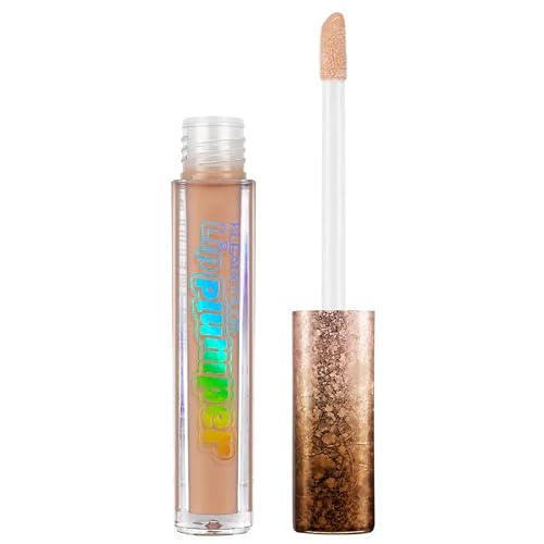 Kleancolor Lip Plumper Gloss - 01 Cream Tan | Hydrating & Plumping Lip Gloss | High-Shine Finish | Smooths Fine Lines | Coconut Scent Beauty & Personal Care Kleancolor