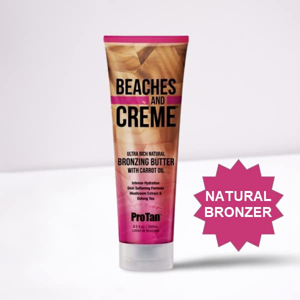 Beaches & Crème Natural Bronzer Bronzing Butter 8.5oz Beauty & Personal Care Pro Tan