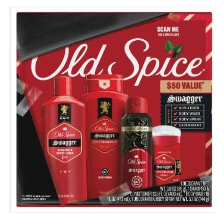 Old Spice Gift Set Holidude Edition 2024 (Holidude Set, Swagger) Beauty & Personal Care Old Spice