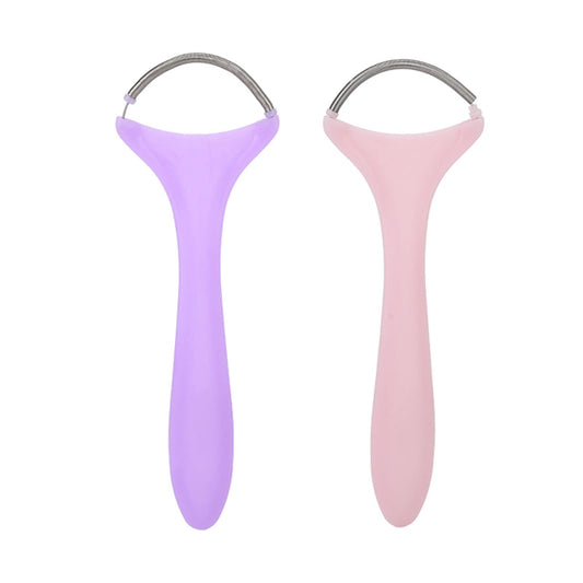 Folanda 2Pcs Hair Remover, Effective Stainless Steel Spring Threading Epilator for Women Chin Cheek Mustache Upper Lip Neck, Portable Hair Removal Beauty and Personal Care Folanda