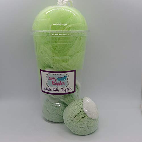 Coconut Lime Bubble Bath Truffle Shake by Sassy Bubbles Beauty and Personal Care Sassy Bubbles