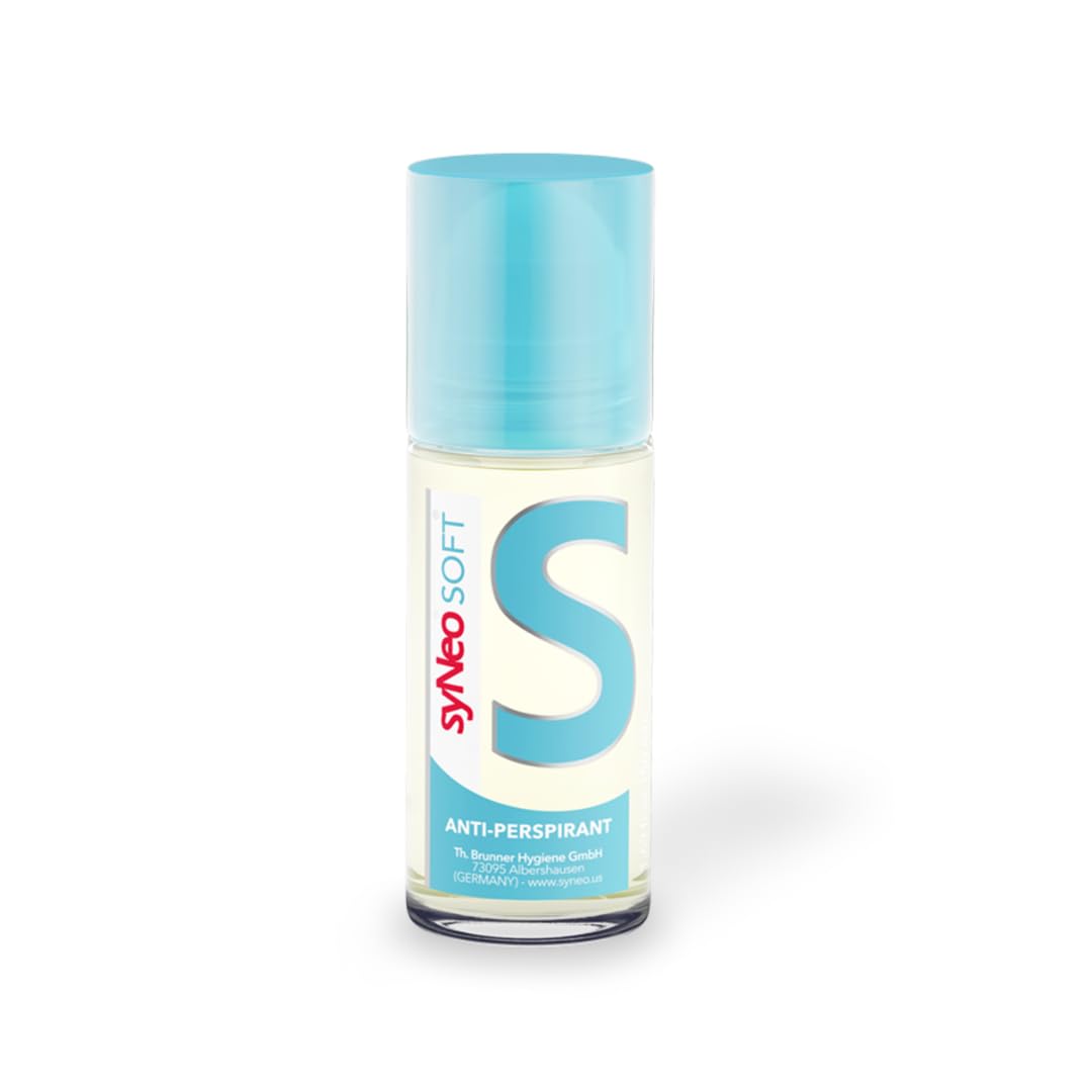 syNeo SOFT Antiperspirant Roll-On without alcohol, Halal certified, Anti Sweat Deodorant for men and women against heavy sweating, Anti-Transpirant Beauty and Personal Care syNeo