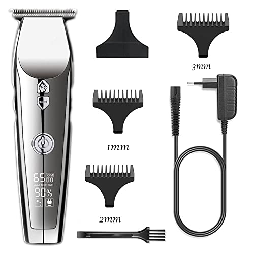 GLESVOWIO Hair Clippers Men's Professional Face Body Trimmer Barber Beard Clipper Electric Cutter Machine Powerful 3 Speed Beauty and Personal Care GLESVOWIO