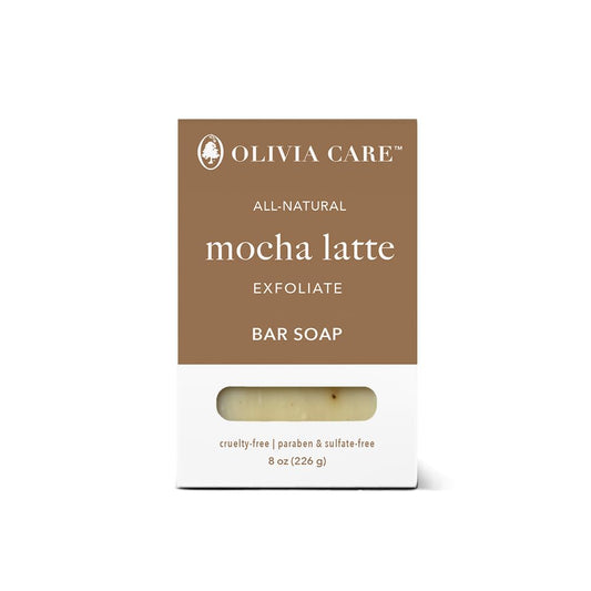 Olivia Care Exfoliating Bar Soap, Coffee Beans, 100% Natural, Organic Ingredients, Clean Energize Mind Body, Full of Vitamin, Antioxidants & Minerals Beauty & Personal Care Olivia Care