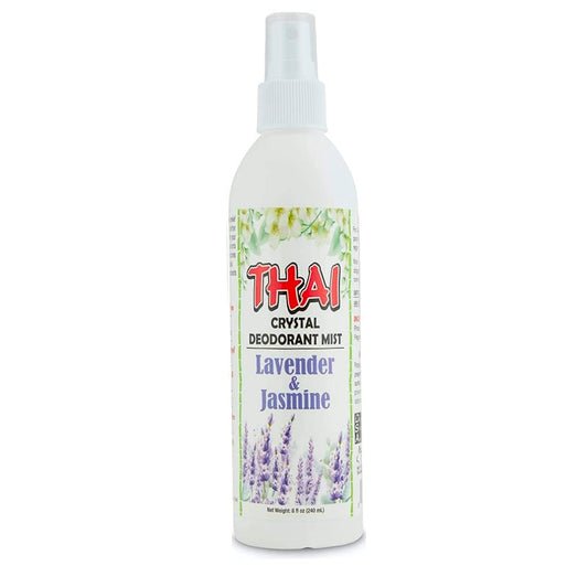Thai Deodorant Stone Crystal Mist Natural Deodorant Spray 8 oz. Bundle (Lavender & Jasmine, Single) Beauty and Personal Care Thai Deodorant Stone