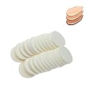 RUITASA 25Pcs Makeup Sponge Cosmetic Puff Use for Dry and Wet Cosmetics Blush Applicators Round Sponges Foundation Beauty & Personal Care RUITASA