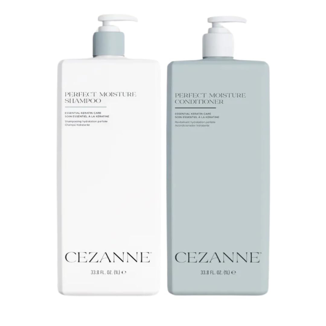 Cezanne Perfect Moisture Shampoo & Conditioner Liters Set 33.8oz each Beauty & Personal Care Cezanne