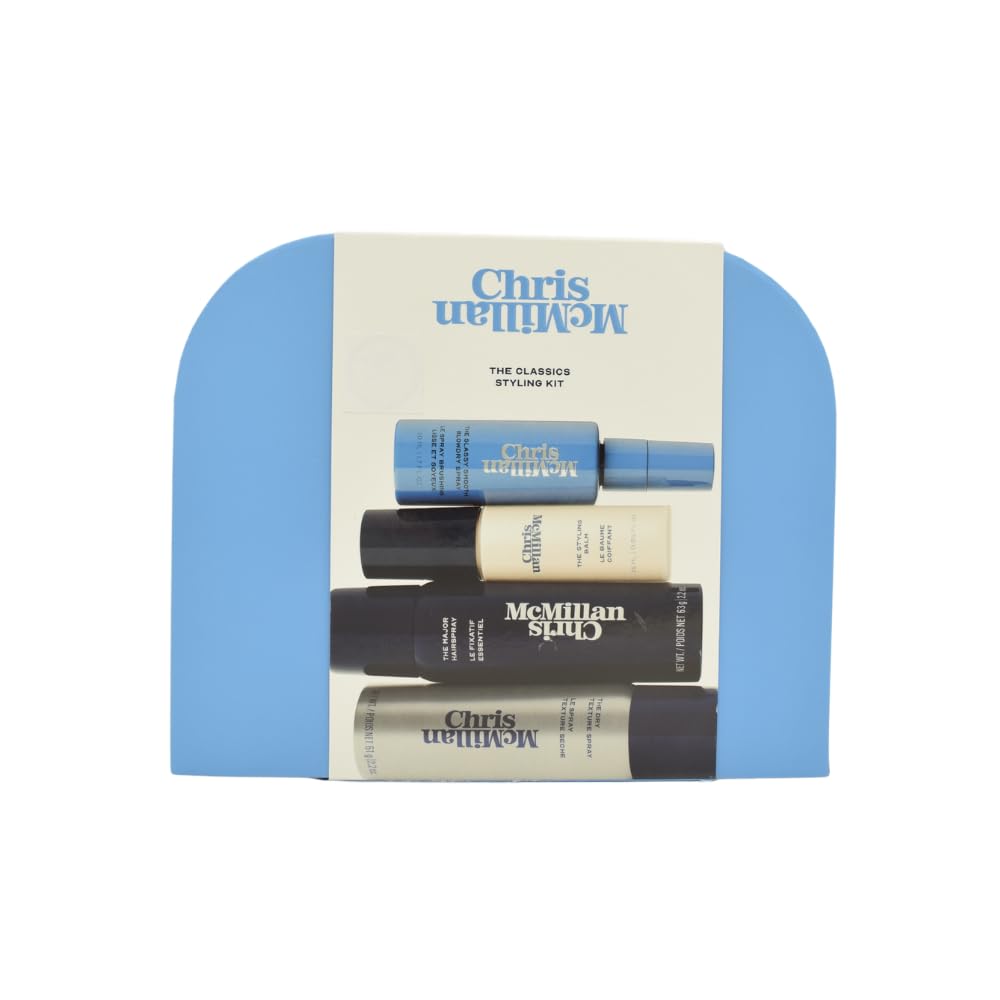 Chris McMillan The Classics Styling Kit with HS3 Complex, Travel Size, Heat Protection Beauty & Personal Care Chris McMillan