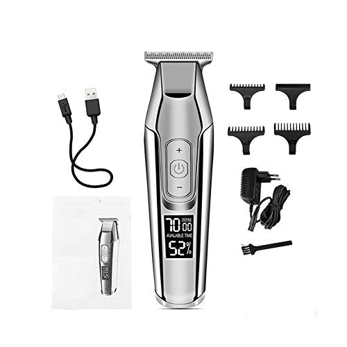 ZUIAI Professional Hair Clipper Beard Trimmer Men's Hair Trimmer LCD Digital Display Cordless Haircut Electric Beauty and Personal Care ZUIAI