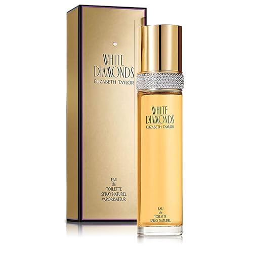Elizabeth Taylor White Diamonds Women's Perfume, Long-Lasting Floral Fragrance for Her, Eau de Toilette EDT Spray, 3.3 fl oz Beauty & Personal Care Elizabeth Taylor