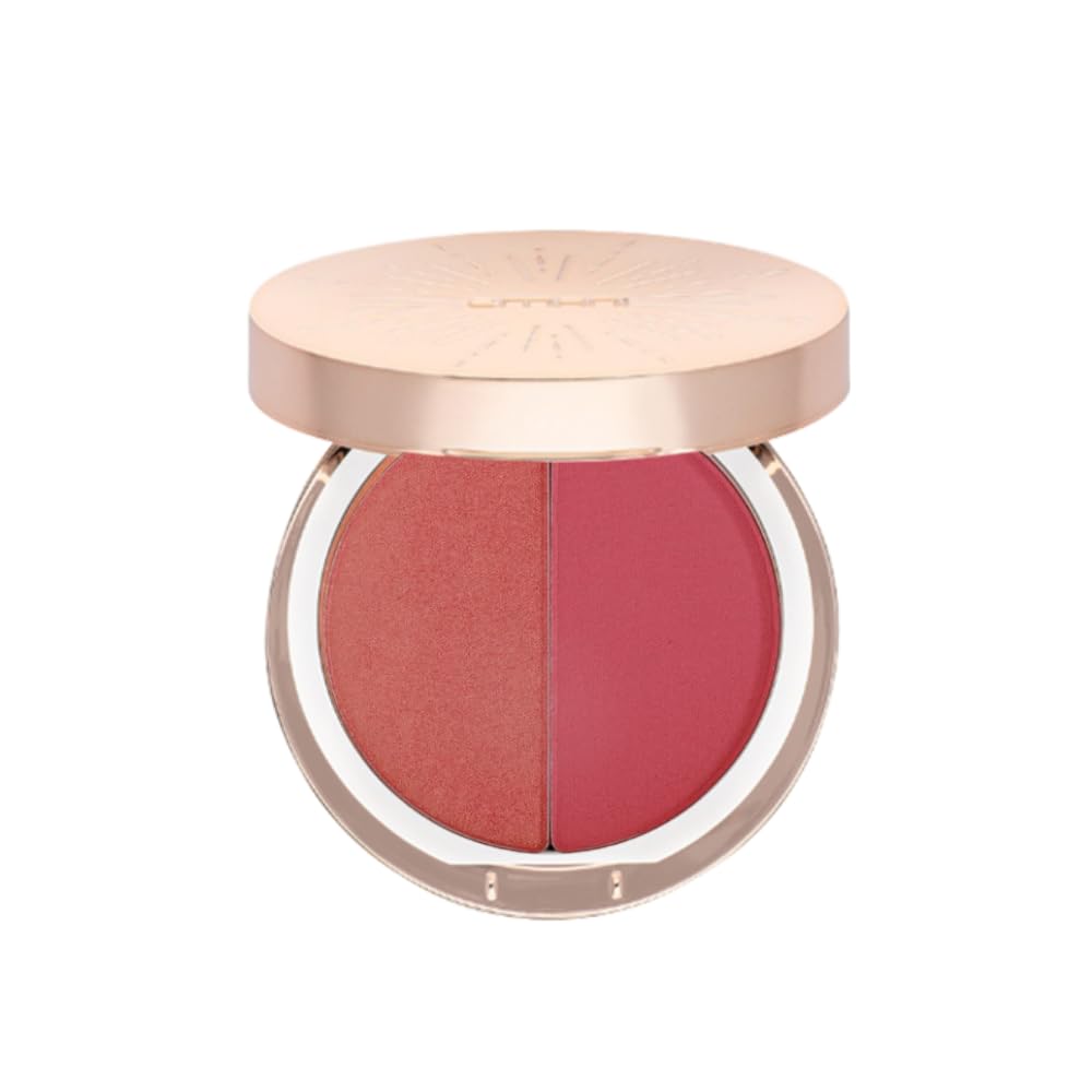 Emani Blush & Bronzer - Natural Mineral Pressed Bronzer for Face - Radiant Skin Blush for Sun Kissed Glow, All Skin Types including Sensitive Skin Beauty & Personal Care Emani