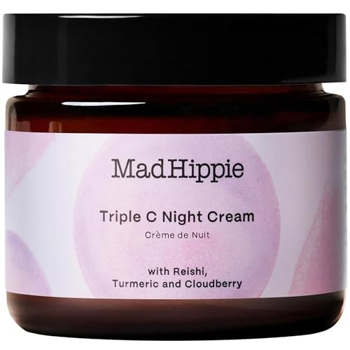 Mad Hippie Triple C Night Cream - Face Moisturizer, Skin-Brightening, Anti-Aging Skin Care with 3 Forms of Vitamin C, 2.1 Oz Beauty & Personal Care Mad Hippie