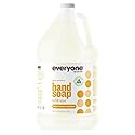 Everyone Liquid Hand Soap Refill, 1 Gallon, Meyer Lemon and Mandarin, made with Essential Oils for kitchen and bathroom Beauty & Personal Care everyone for every body