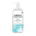 Kirk's Fragrance Free 3-in-1 Nourishing Cleanser, Shampoo Body Wash Bubble Bath, Coconut Oil and Aloe Vera, Vegan Non-GMO, 32 Fl Oz Beauty & Personal Care Kirk's