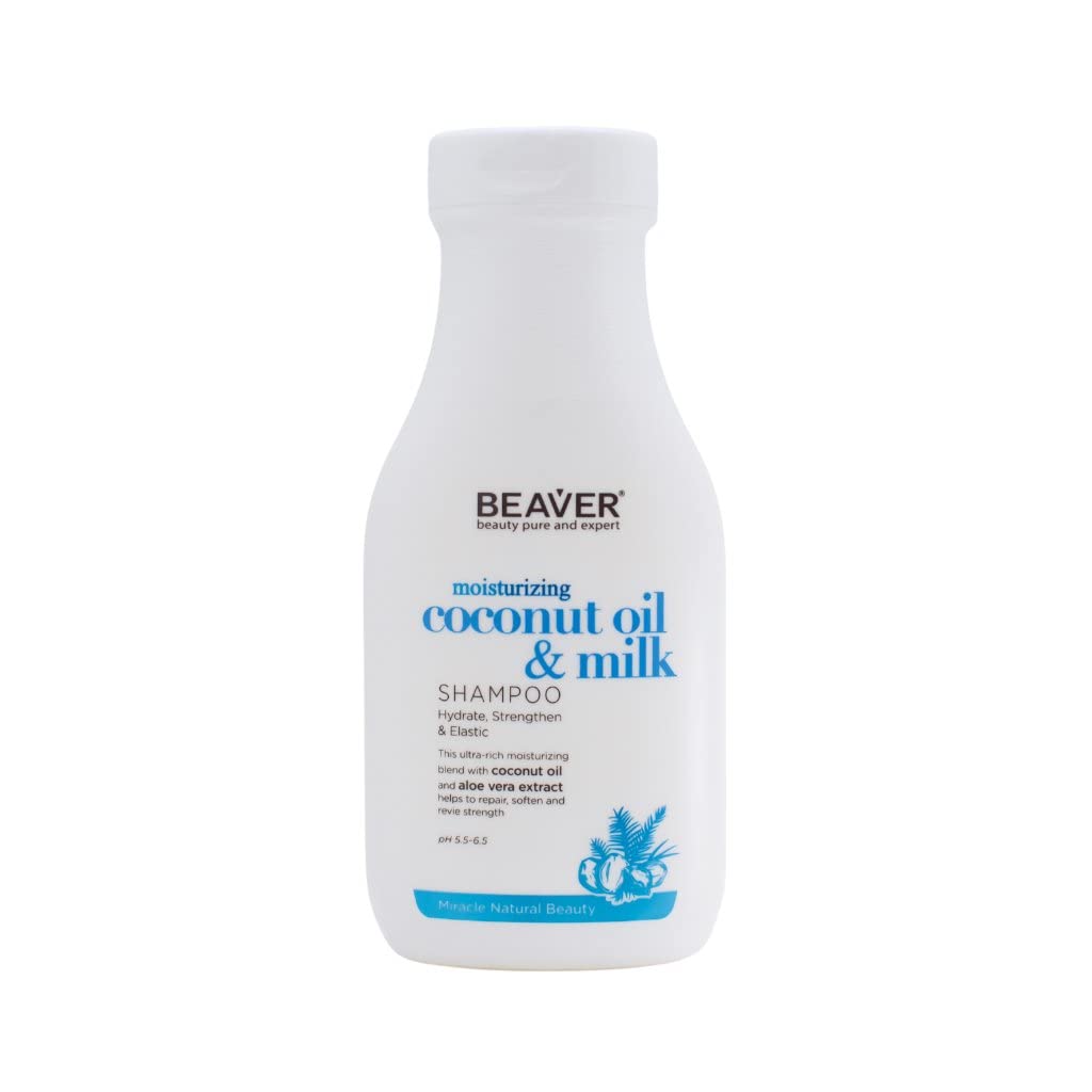BEAVER Moisturizing Coconut Oil & Milk Shampoo AND Conditioner 730 ml Beauty & Personal Care D'iMYOOR
