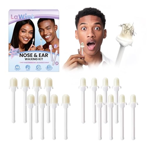 LAWINK Pre-Coated Nose Wax Sticks for Men & Women, 16 Pcs Beauty and Personal Care LAWINK