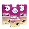 Veet Leg and Body Hair Remover Cold Wax Strips, 40 ct (Pack of 3) Beauty & Personal Care Veet