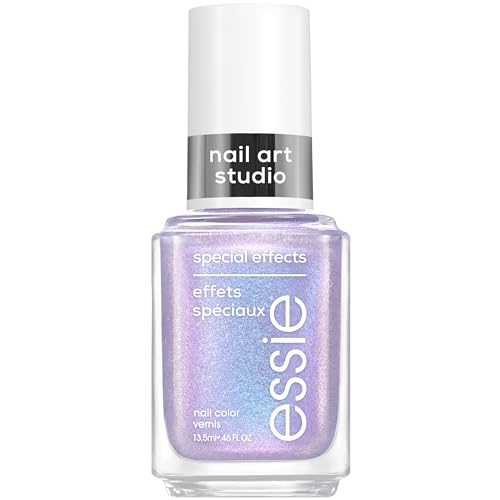 essie Nail Art Studio Special Effects Polish, Shimmer, Vegan, Purple Nail Polish, Ethereal Escape, 0.46 Fl Oz